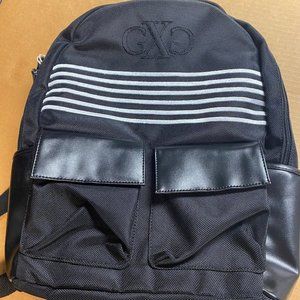 GXC Mens Black Ve GG 6 Stripe Bk 990ON-Sz Adjustable Strap Pockets Laptop Bags